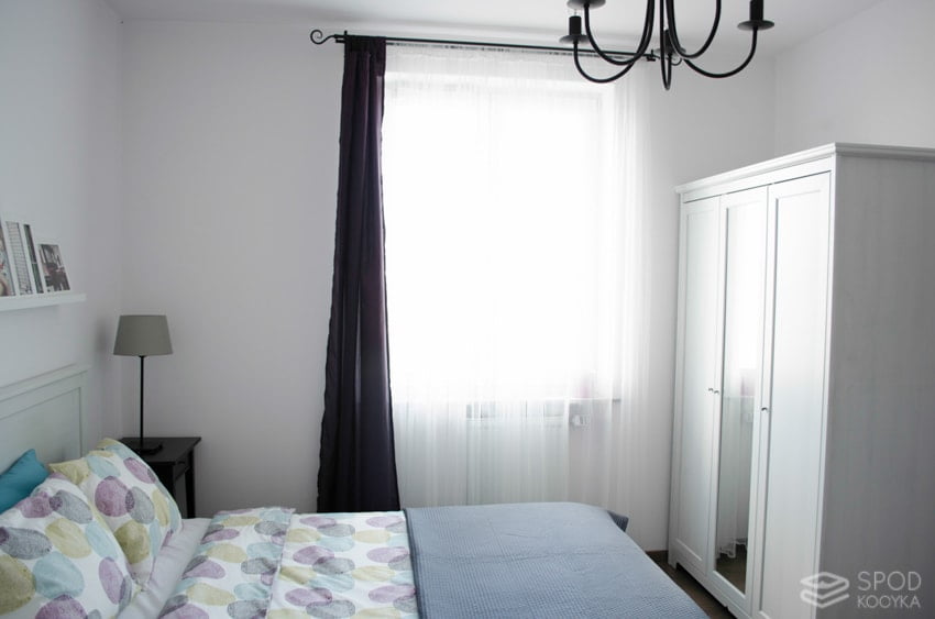 metamorfoza sypialni homestaging sypialnia na wynajem sprzedaż mieszkanie