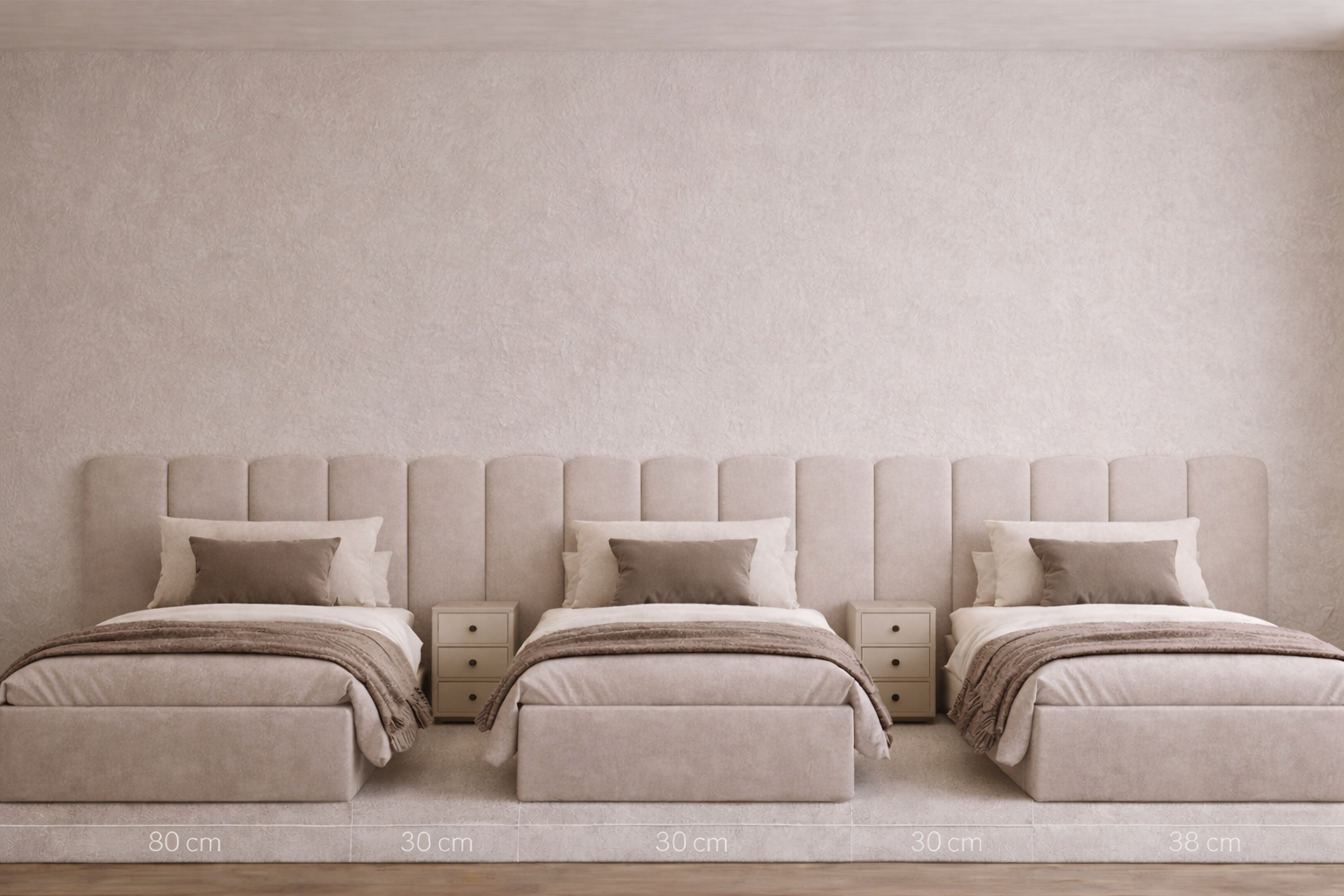 mały pokój dla 3 dzieci